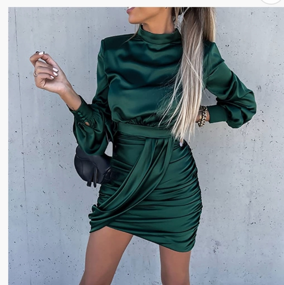Satin dress